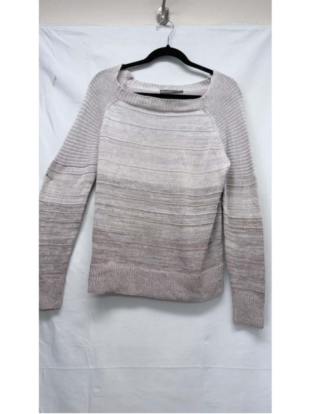 Women's 27 Miles Malibu Ombre Scoop Neck Sweater Beige Brown